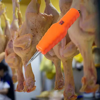 Электрическая пероощипывающая машина для птицы, маленькая машина для удаления перьев для птиц, уток, оранжевый оранжевый