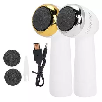 Электрическая пилка для ног, шлифовальная машинка для удаления омертвевшей кожи, мозолей, педикюр, машина для ухода за пятками, уход за ногами Gold