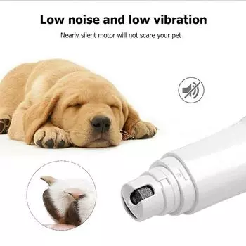 Электрическая пилка для ногтей домашних животных, триммер, профессиональный инструмент для ухода за домашними животными, машинка для стрижки когтей собак