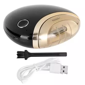 Электрическая пилка для ногтей интеллектуальная зарядка через USB автоматическая дрель полировщик для ногтей машина черная