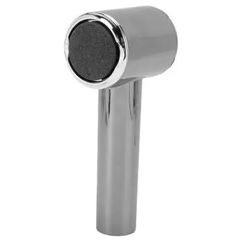 Электрическая пилка для удаления мозолей на ногах с вакуумом Автоматическая пилка для ног Цифровой дисплей Водонепроницаемая 2 скорости серебряный