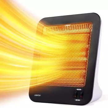 Электрическая плита отключается в случае перегрева 8 татами Керамический электрический 3-секундный инфракрасный нагреватель с легким черным излучением [Sign Kingdom],