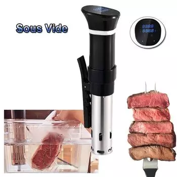 Электрическая плита Sous Vide с постоянной температурой, погружная 3D циркуляция воды, подогрев, машина для медленного приготовления стейков под вакуумом EU