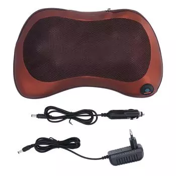 Электрическая подушка-массажер для шеи, снимающая мышечную усталость, для ног, шейного отдела, ног, спины, устройство для массажа дома