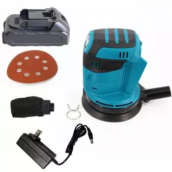 Электрическая полировальная машинка диаметром 125 мм поставляется с мешком для пыли uk plug