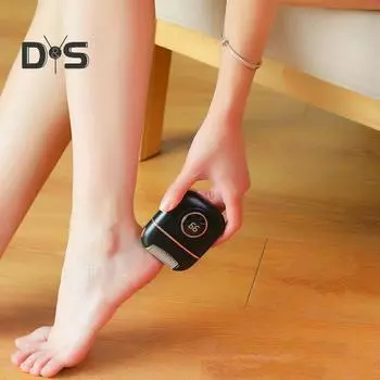 Электрическая полировальная машинка для ног, электрическая машинка для удаления мозолей на ногах, водонепроницаемая шлифовальная машинка для ног для сухой кожи, перезаряжаемый высокоскоростной вращающийся инструмент для ухода за ногами для мужчин и женщин