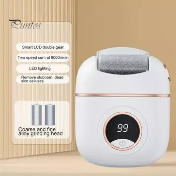 Электрическая полировальная машинка для ног, электрическая машинка для удаления мозолей на ногах, водонепроницаемая шлифовальная машинка для ног для сухой кожи, перезаряжаемый высокоскоростной вращающийся инструмент для ухода за ногами для мужчин и женщин
