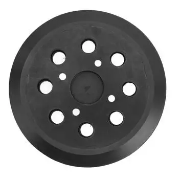 Электрическая полировальная подложка с 8 отверстиями, резиновая шлифовальная подложка для 5-дюймовой подложки и наждачной бумаги