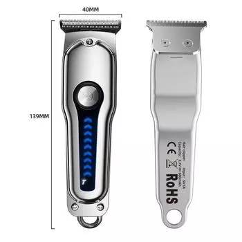 Электрическая профессиональная машинка для стрижки волос оптом бритая голова парикмахерские инструменты парикмахерская специальная электрическая машинка для стрижки парикмахерские ножницы чёрный