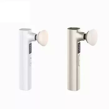 Электрическая пудреница для макияжа с 4 спонжами для тональной основы, эффективное косметическое яйцо, аксессуары для макияжа, инструменты для красоты белый