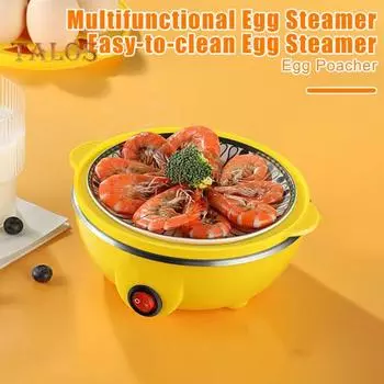 Электрическая яйцеварка с большой емкостью, автоматическим отключением, безопасная в использовании, в форме курицы, электрическая яйцеварка, многофункциональная яйцеварка US Plug белый