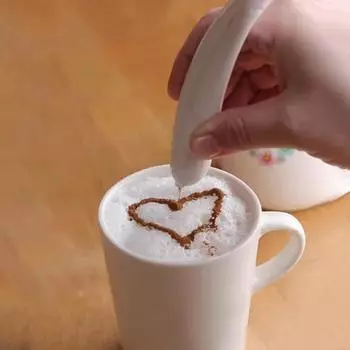 Электрическая ручка для латте-арта, ручка для резьбы по кофе, для украшения торта капучино, портативная ручка для специй, профессиональный инструмент для выпечки для любителей кофе и красный