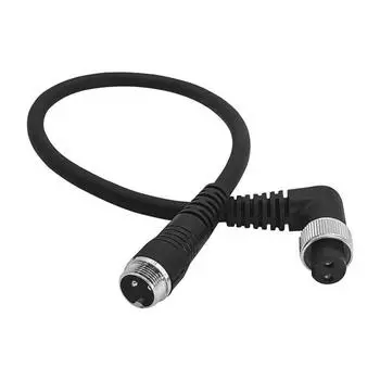 Электрическая рыболовная катушка Daiwa Shimano 500MJ с двуконтактным силовым кабелем типа «ручная граната» Black 12 O Clock 0.45m