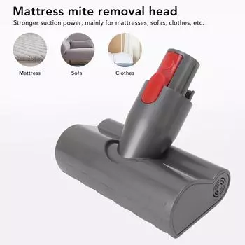 Электрическая щетка для матраса, аксессуары для пылесоса Total Clean Quick Release, мини моторизованный инструмент для V7 V8 V10 V11