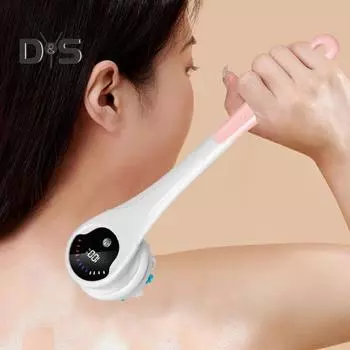 Электрическая щетка для ванны с 5 насадками, водонепроницаемая, перезаряжаемая, с длинной ручкой, 3-скоростная, вращающаяся, массажная щетка для душа