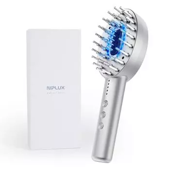Электрическая щетка NIPLUX EMS LIFT BRUSH EMS Facial Lift Up Lift Brush Beauty Appliance Высокая яркость светодиодов IPX7 Водонепроницаемость 3D Вибрация Nisso Plus