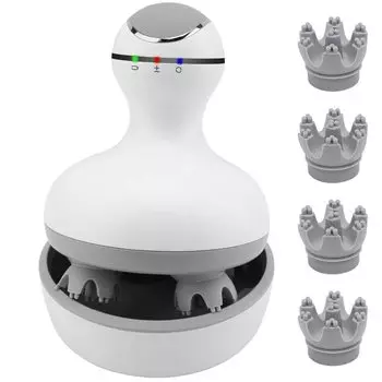 Электрическая щетка Youmay IPX7 3D Японская сухая и влажная чистка Может использоваться в Применимо ко всему 4 USB Home [Умная версия] Водонепроницаемый, Технология, Использование, белый