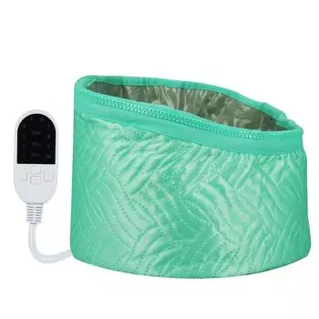 Электрическая шапочка с подогревом волос, термообработка, отпариватель, шапка для спа-салона, шапка для ухода за волосами для женщин, дома чёрный