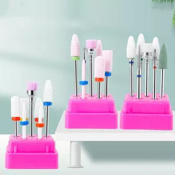 Электрическая шлифовальная головка шлифовальная головка шлифовальный инструмент фрезы для ногтей набор керамических сверл для ногтей #2