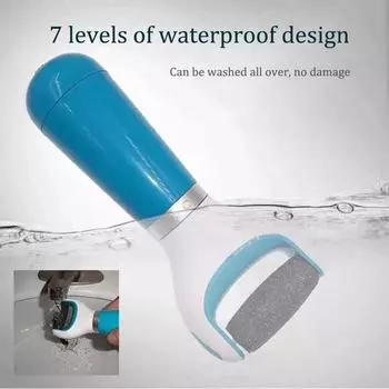 Электрическая шлифовальная машина для ног, артефакт для удаления омертвевшей кожи, USB-перезаряжаемый инструмент для ухода за ногами, бытовые инструменты для чистки трещин на ногах розовый