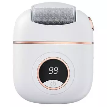 Электрическая шлифовальная машина для ног, пилка для ног с цифровым дисплеем для мужчин и женщин синий