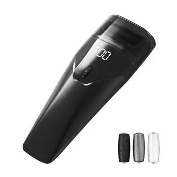 Электрическая шлифовальная машинка для ног для удаления омертвевших мозолей педикюр отшелушивающий пилинг педикюр педикюрный аппарат Electric Foot Grinder белый