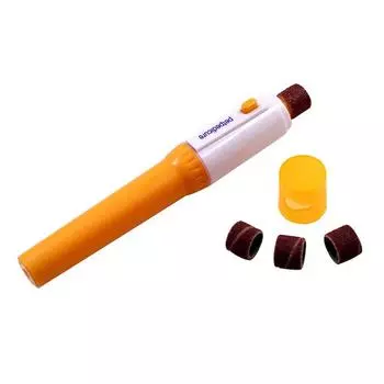 Электрическая шлифовальная машинка для ногтей для домашних животных, ножницы для кошачьих когтей, кусачки для когтей для собак, триммер для ногтей, товары для собак, товары для домашних животных 175x23mm жёлтый