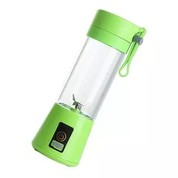 Электрическая соковыжималка 400 мл многофункциональная нержавеющая сталь USB профессиональный фруктовый миксер с одной кнопкой управления