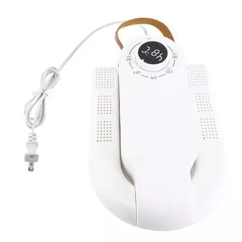 Электрическая сушилка для обуви с постоянной температурой, сушка на 360 градусов, мощная сушилка для обуви со складной полкой