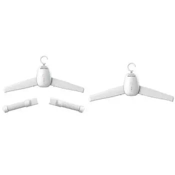 Электрическая сушилка для одежды для путешествий в квартире и небольших помещений, маленькая складная US