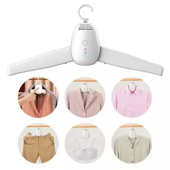 Электрическая сушилка для одежды, сушилка для одежды, портативная дорожная сушилка с теплым воздухом и функцией сушки обуви 110 В/220 В для дома