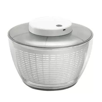 Электрическая сушилка для овощей, многофункциональная, с одной рукой, легко нажимается, большая емкость, очиститель для салата, сушилка