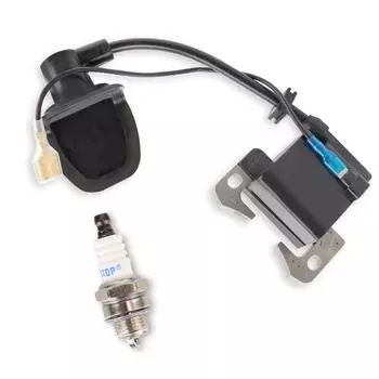 Электрическая свеча зажигания катушка зажигания квадроцикл аксессуары для мотоцикла 43/47/49 куб. см мини квадроцикл карманный питбайк 2-тактный двигатель части чёрный