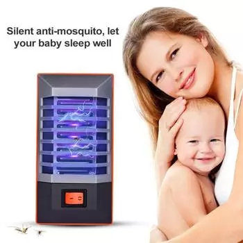 Электрическая светодиодная лампа с УФ-светом, противомоскитная лампа, ловушка для насекомых, ловушка для насекомых, репеллент