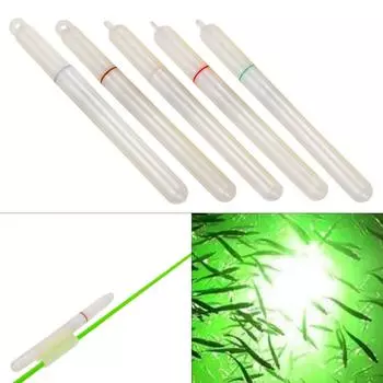 Электрическая светящаяся палочка-приманка светодиодная подводный фонарь для глубоководной рыбалки светящаяся палочка для ночной рыбалки мигающий привлекательный свет 3