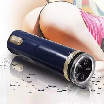 Электрическая телескопическая чашка для мастурбации для мужчин, автоматический мужской мастурбатор, настоящая вагина, секс-игрушки для взрослых для мужчин, мастурбация