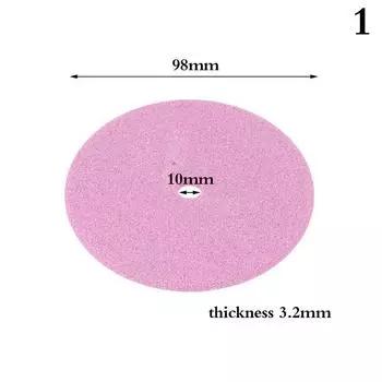 Электрическая точилка для бензопилы, алмазный шлифовальный круг и полировка зубов цепной пилы 98*10*3.2mm