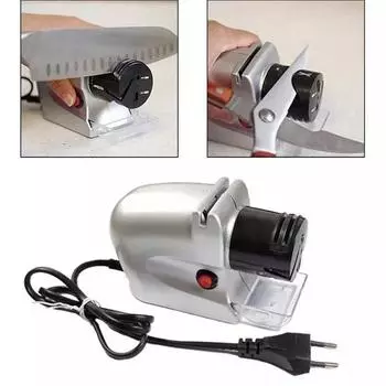 Электрическая точилка для ножей, точильный камень для дома «два в одном», полностью автоматическая быстрая заточка на кухне One Size