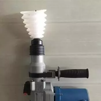 Электрическая ударная дрель, пластиковый пылезащитный чехол, коллектор, чаша, аксессуары для инструментов