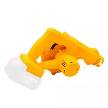 Электрическая воздуходувка Беспроводная воздуходувка для листвы Большая мощность Промышленная маленькая машина для выдувания пыли Ручная машина Blower Only жёлтый