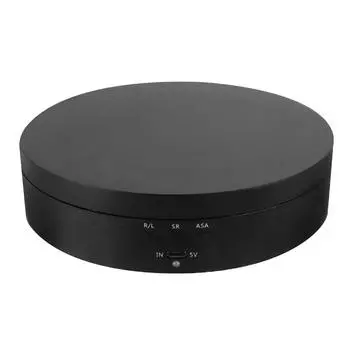 Электрическая вращающаяся стойка для дисплея, регулируемая на 360 градусов, 3 скорости, умный поворотный стол, игрушки, держатель для камеры, реквизит для фотосъемки matte