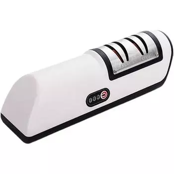 Электрическая заточка ножей Инструмент для заточки ножей для ресторанных ножниц, белый белый