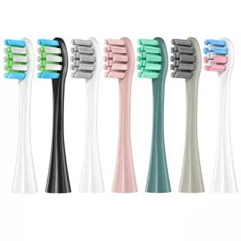 Электрическая зубная щетка, 8 шт., насадка с мягкой щетиной, замена головки щетки