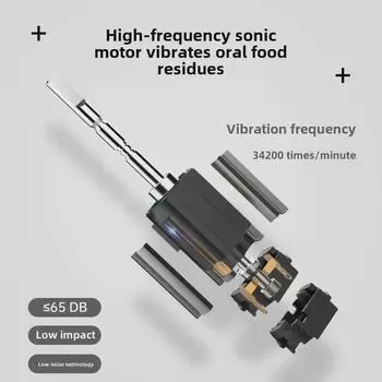 Электрическая зубная щетка Baolijie Sonic с зарядкой через USB-C и длительным сроком службы аккумулятора 1 handle + 2 brush heads + 1 charging cable