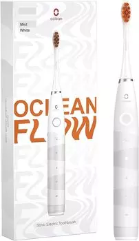 Электрическая зубная щетка Dental Oclean Flow, водонепроницаемая на 180 дней, класс защиты IPX7, 5 режимов работы, линейный двигатель звукового типа, возможность зарядки через USB, 5 часов быстрой зарядки