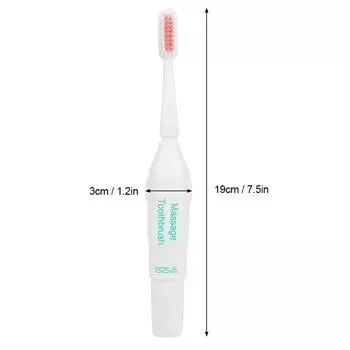 Электрическая зубная щетка для домашних собак, многоугольная зубная щетка для чистки зубов, щетка для собак и кошек, средство для ухода за зубами с 2 насадками 4XL