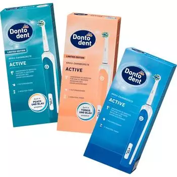 Электрическая зубная щетка Dontodent Dontodent Active от DM Германия 1 шт.