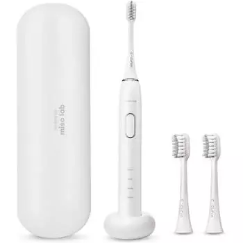 Электрическая зубная щетка Miso Lab Wireless Charge Sound Wave Pure White, ML-800
