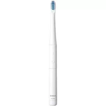 Электрическая зубная щетка на батарейках звукового типа белого цвета HT-B905-W