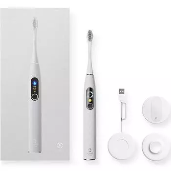 Электрическая зубная щетка OCLEAN Low Noise Smart App Interlocking X Pro Elite Sonic Wave, X PRO Elite